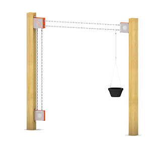 Sticker graphic representing Chain and Pulley Materials Mover